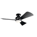 Kichler KK330151SBK Satin Black Medium (42'' to 51'') Ceiling  Fan