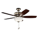 Kichler KK330347BAP Burnished Antique Pewter Large Room Fan (52'' to 59'')