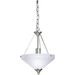 Kichler KK3348NI Brushed Nickel Up Light Pendant