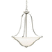 Kichler KK3384NIL18 Brushed Nickel Up Light Pendant