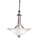 Kichler KK3502NI Brushed Nickel Up Light Pendant