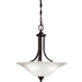 Kichler KK3502TZ Tannery Bronze Up Light Pendant