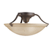 Kichler KK3627OZ Olde Bronze Semi Flush Mount Ceiling Light