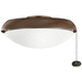 Kichler KK380910CMO Coffee Mocha Ceiling Fan Light Kit