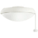 Kichler KK380910SNW Satin Natural White Ceiling Fan Light Kit