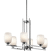 Kichler KK3898CH Chrome Mid Sized Chandelier