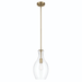 Kichler KK42047NBRCS Natural Brass Entrance / Foyer Pendant