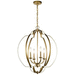 Kichler KK42138NBR Natural Brass Entrance / Foyer Pendant