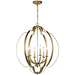 Kichler KK42139NBR Natural Brass Mid Sized Chandelier