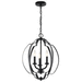 Kichler KK42140BK Black Entrance / Foyer Pendant