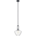 Kichler KK42141BK Black Down Light Pendant