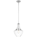 Kichler KK42141CHCLR Chrome / Clear Down Light Pendant