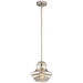 Kichler KK42167NIMER Brushed Nickel Mini Pendant