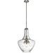 Kichler KK42190NI Brushed Nickel Down Light Pendant