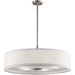 Kichler KK42196NI Brushed Nickel Drum Pendant