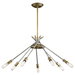 Kichler KK42211NBR Natural Brass Mid Sized Chandelier