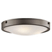 Kichler KK42275OZ Olde Bronze Flush Mount Ceiling Light