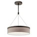 Kichler KK42297OZLED Olde Bronze Drum Pendant