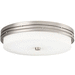 Kichler KK42380NILEDR Brushed Nickel Flush Mount Ceiling Light