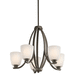 Kichler KK42557OZ Olde Bronze Mid Sized Chandelier