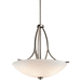 Kichler KK42561BPT Brushed Pewter Up Light Pendant