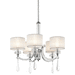 Kichler KK42631CH Chrome Mid Sized Chandelier