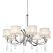 Kichler KK42632CH Chrome Mid Sized Chandelier