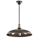 Kichler KK42649OZ Olde Bronze Down Light Pendant