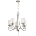 Kichler KK42861CLP Classic Pewter Mid Sized Chandelier