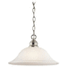 Kichler KK42902NIL18 Brushed Nickel Down Light Pendant