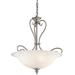 Kichler KK42903NIL18 Brushed Nickel Up Light Pendant