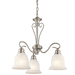 Kichler KK42905NI Brushed Nickel Mini Chandelier