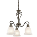 Kichler KK42905OZ Olde Bronze Mini Chandelier