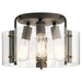 Kichler KK42954OZ Olde Bronze Semi Flush Mount Ceiling Light