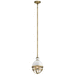 Kichler KK43011NBR Natural Brass Mini Pendant