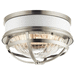 Kichler KK43013NI Brushed Nickel Flush Mount Ceiling Light