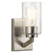 Kichler KK43038DAG Distressed Antique Gray 1 Bulb Wall Sconce