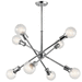 Kichler KK43118CH Chrome Mid Sized Chandelier