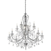 Kichler KK43124CH Chrome Large Foyer Chandelier