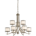 Kichler KK43150AP Antique Pewter Mid Sized Chandelier