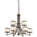 Kichler KK43150MIZ Mission Bronze Mid Sized Chandelier