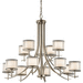 Kichler KK43151AP Antique Pewter Large Foyer Chandelier