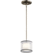 Kichler KK43152AP Antique Pewter Mini Pendant