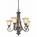 Kichler KK43156OZ Olde Bronze Mid Sized Chandelier