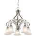 Kichler KK43158NI Brushed Nickel Mid Sized Chandelier