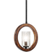 Kichler KK43189AUB Auburn Stained Mini Pendant