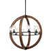 Kichler KK43190AUB Auburn Stained Mid Sized Chandelier