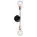 Kichler KK43195BK Black Multi Bulb Wall Sconce