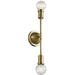 Kichler KK43195NBR Natural Brass Multi Bulb Wall Sconce