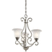 Kichler KK43223NI Brushed Nickel Mini Chandelier